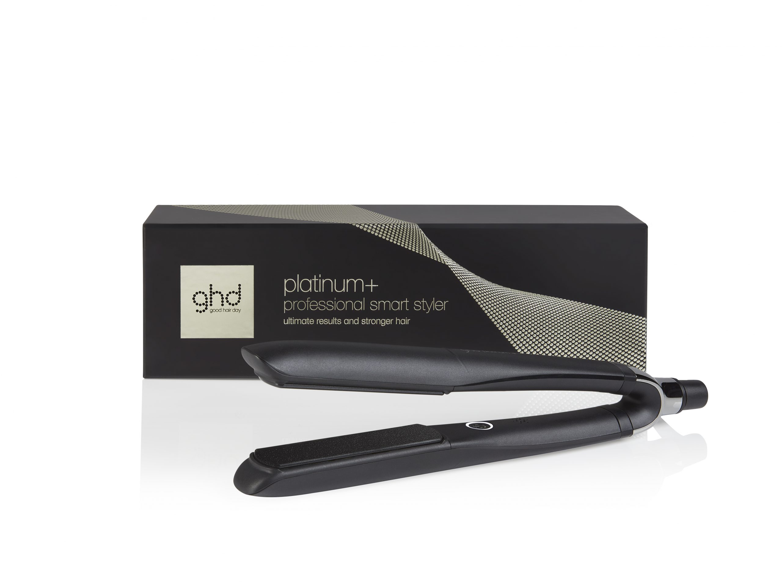ghd_platinum plus negra con caja Plancha de pelo GHD PLATINUM+ STYLER NEGRA - Imagen 1