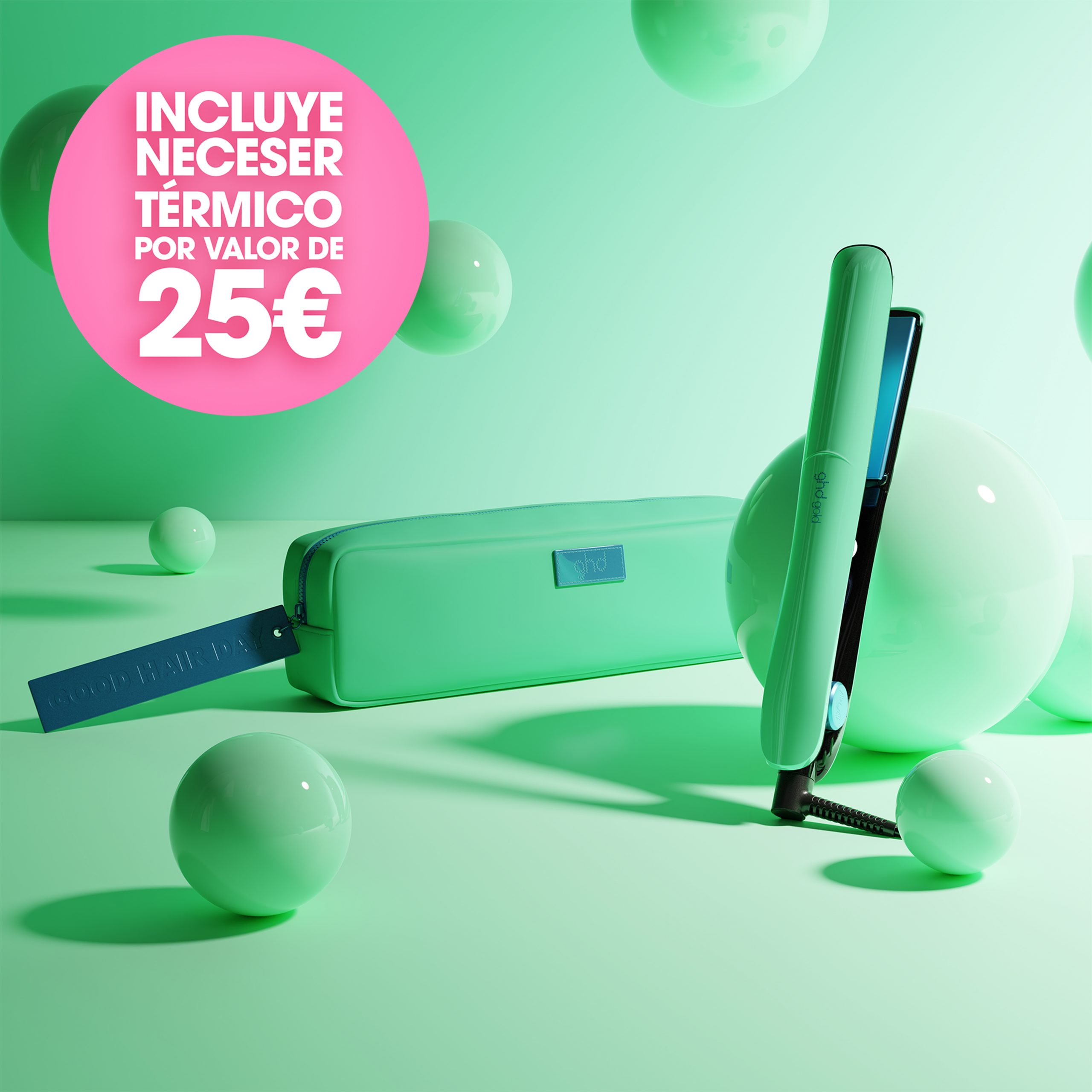 Plancha de pelo GHD GOLD JELLY MINT - Imagen 4