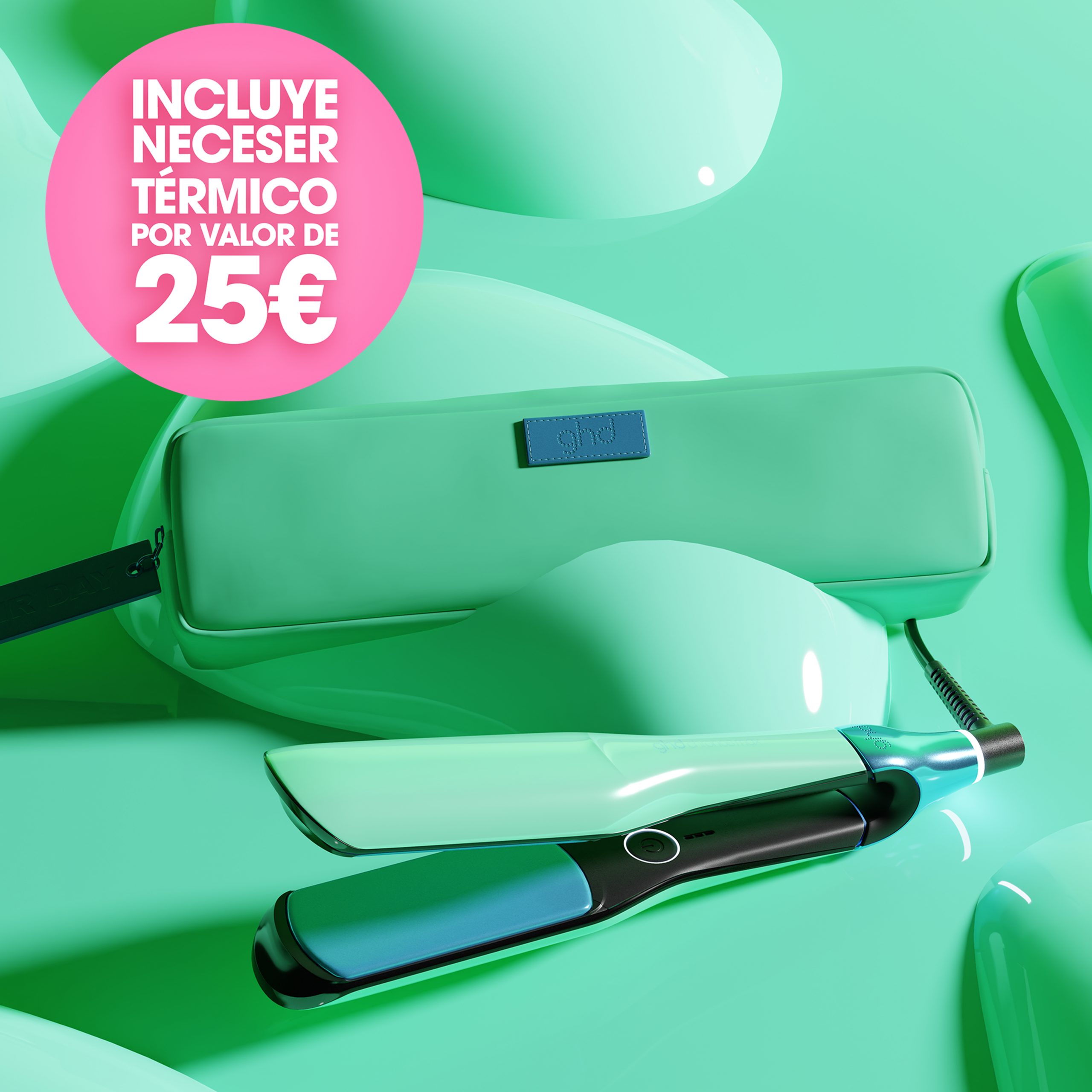 Plancha de pelo GHD CHRONOS MAX JELLY MIINT - Imagen 4